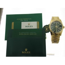 Rolex Daydate Green 118238 Arabic language NOS